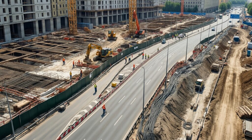 Московские стройки: самые крупные проекты, сроки, риски и влияние на трафик - иллюстрация