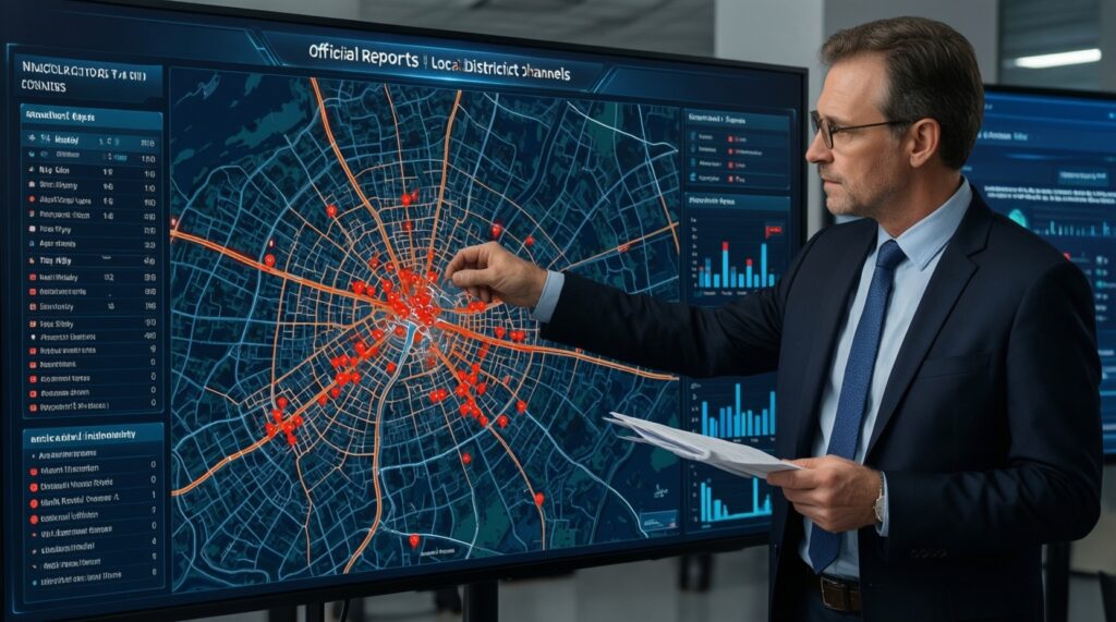 Безопасность в городе: статистика происшествий, советы и работа городских служб - иллюстрация